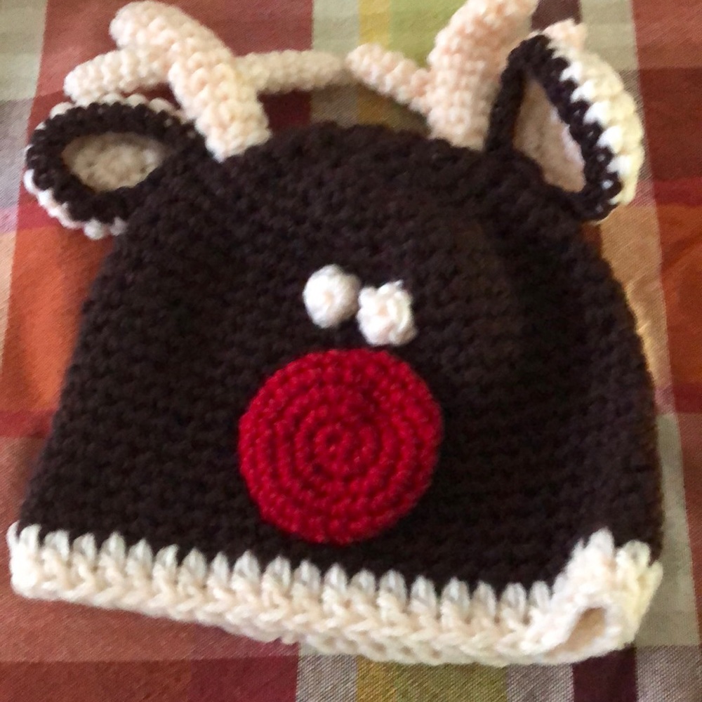 NWOT whoohats toddle reindeer winter hat